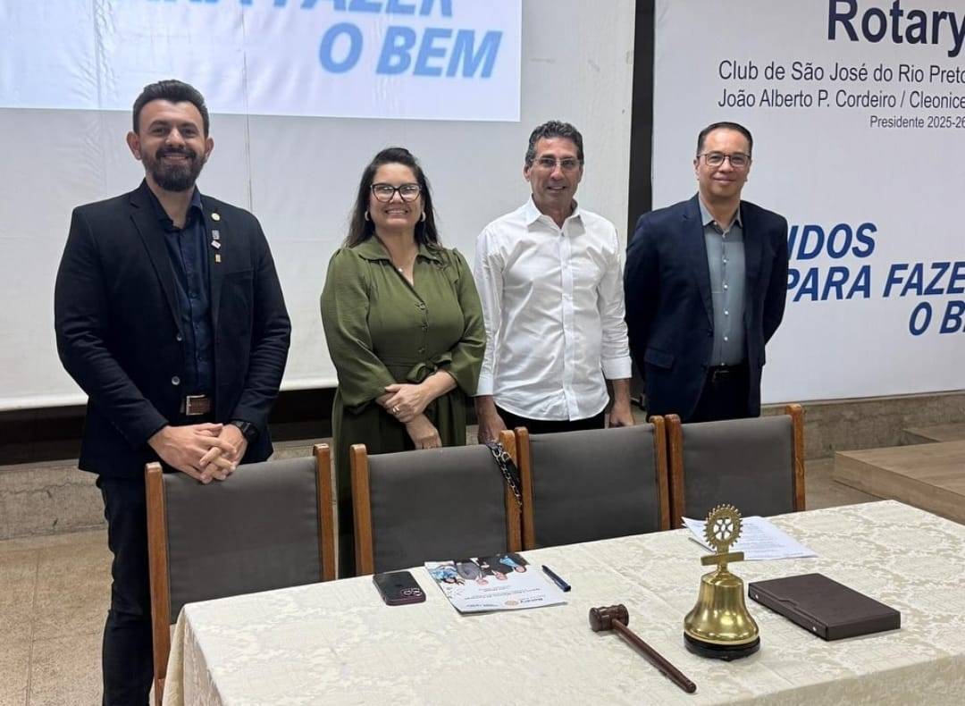4ª Reunião Ordinária do Ano Rotário 2025-26 - 28 de julho de 2025 - Casa do Rotary em São José do Rio Preto.