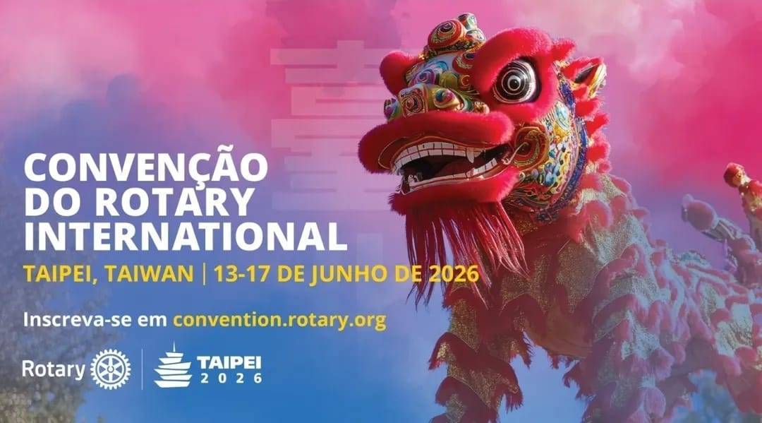 O mundo rotário já está de olho em 2026! E nós também!