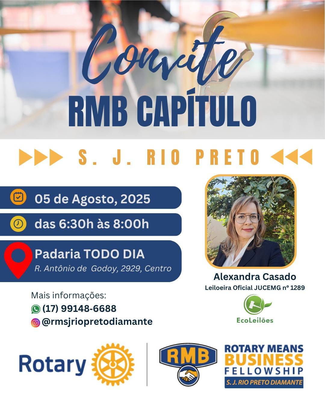 Convite para a 3ª reunião da RMB