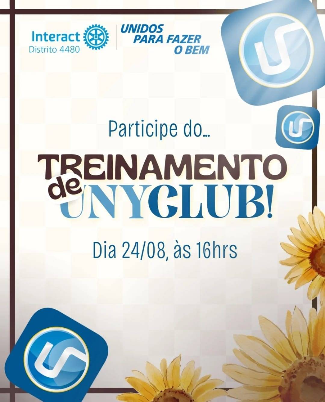 Treinamento de Unyclub para Interact