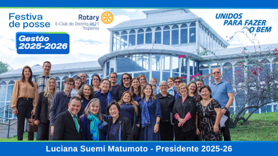 REUNIÃO FESTIVA DE POSSE E-CLUB TROPEIROS- ANO ROTÁRIO 2025-2026