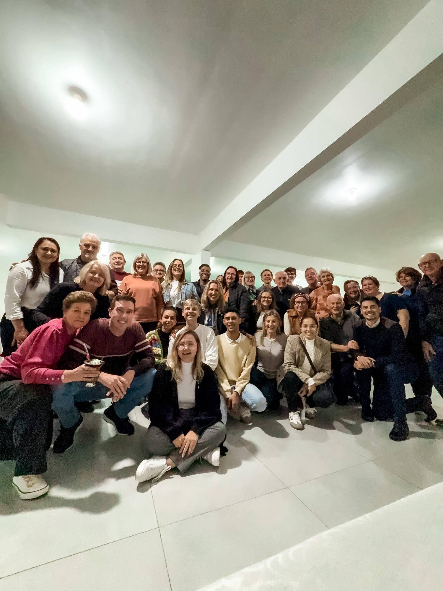 Rotarianos, Rotaractianos e Interactianos presentes