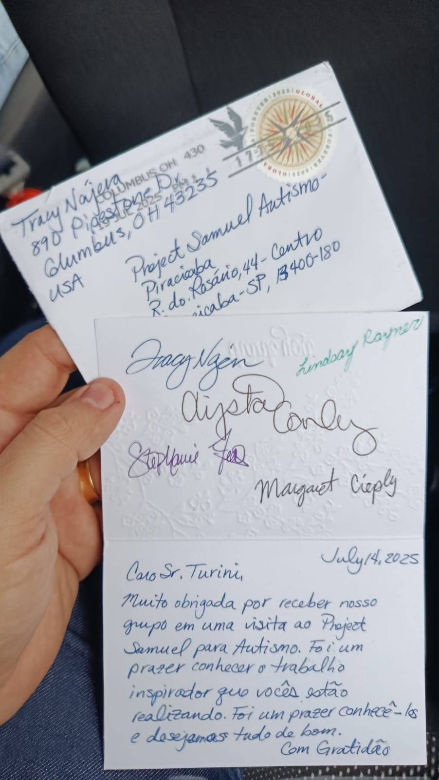 A PAZ se constroi com pequenos gestos 