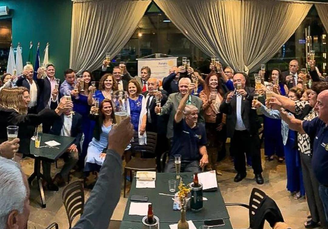 Associados celebram os 40 anos do Rotary Club de Uberlândia Sul