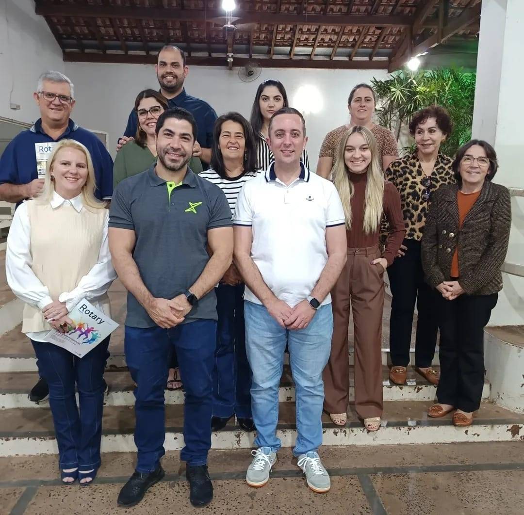 Formação do Rotary Club de Cajobi