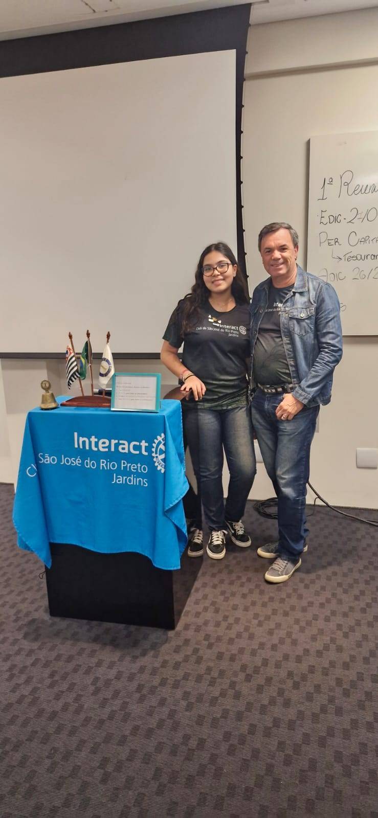  Início dos trabalhos no Interact Jardins