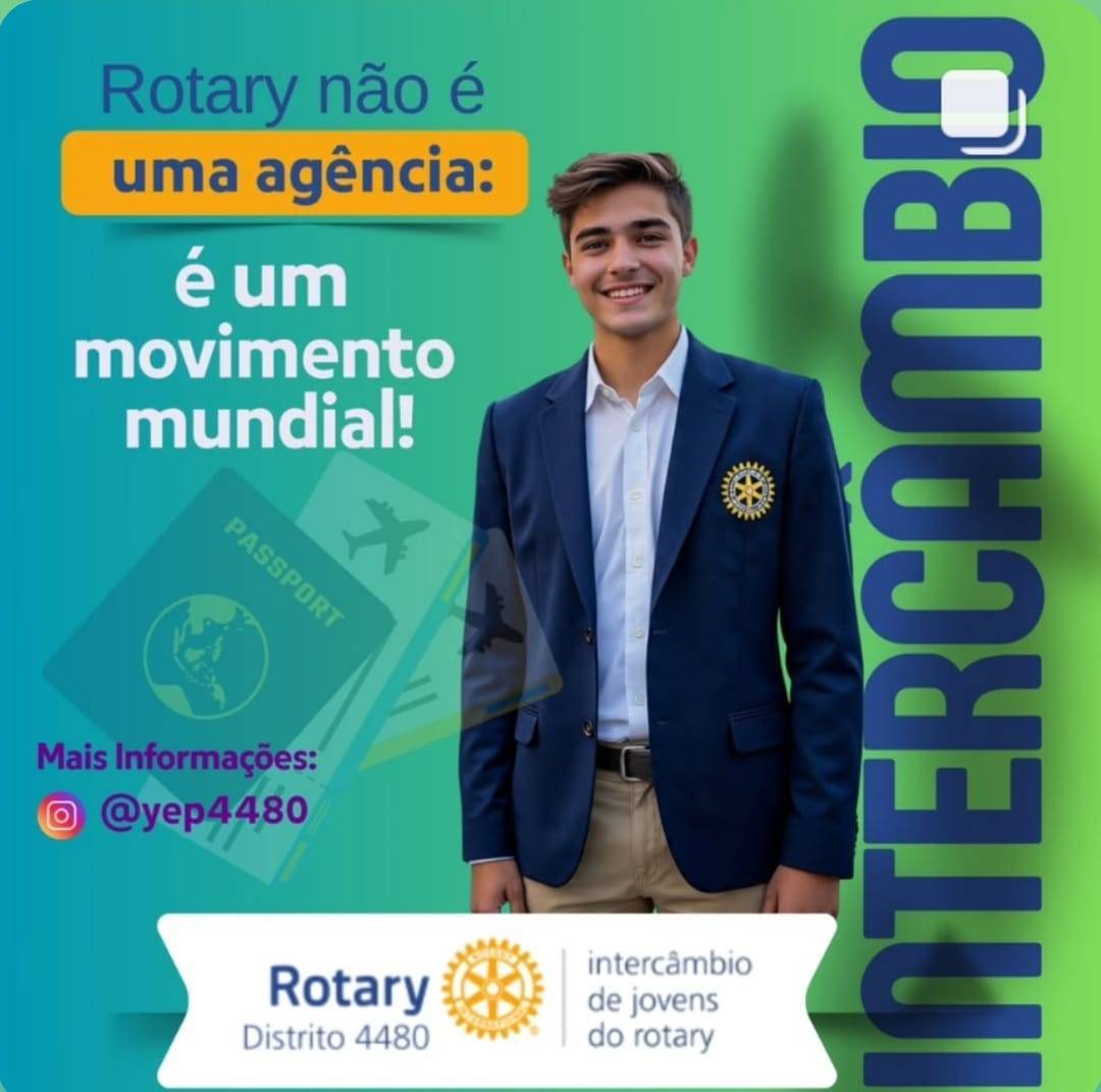 O Intercâmbio do Rotary não é uma agência de viagens.