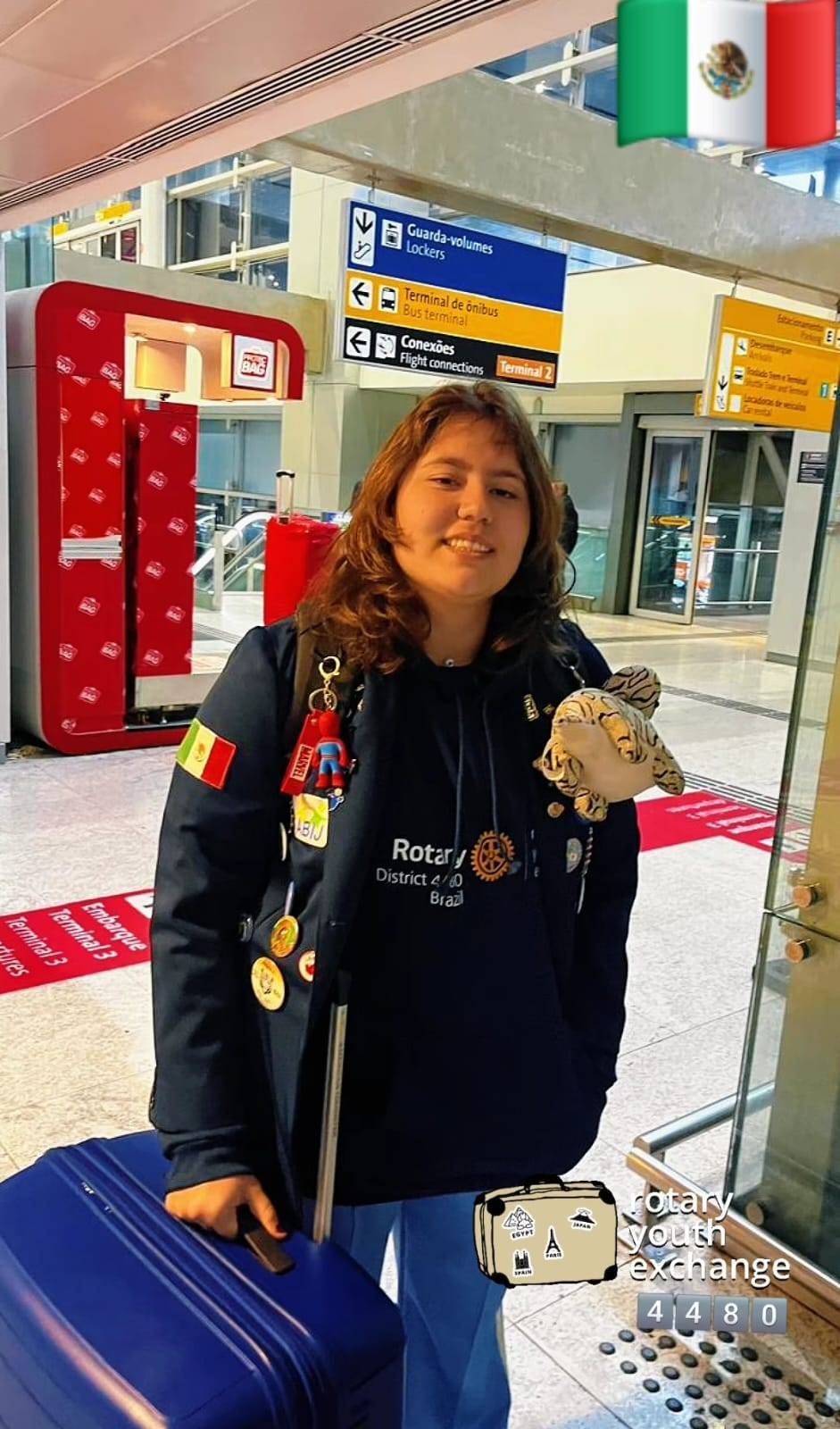 De Santa Fé do Sul ao México: Ana Luísa Embarca para um Novo Capítulo em Torreón