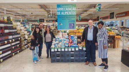 Carrinho Solidário, realizado no Supermercado Pão de Açúcar consegue mis de 160 quilos de mantimentos para crianças carentes