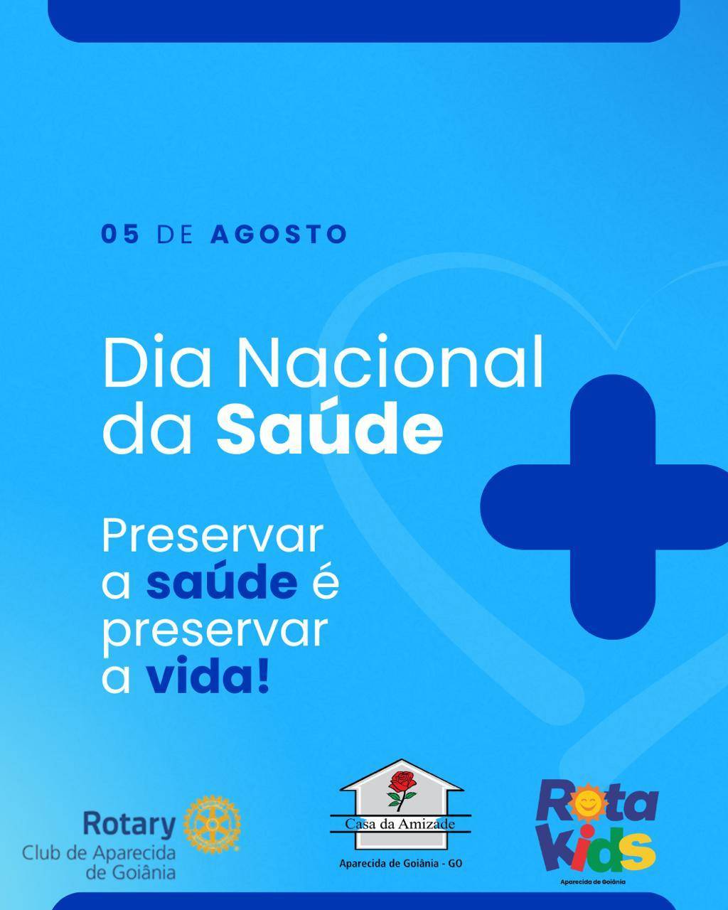PRESERVAR A SAÚDE É PRESERVAR A VIDA!