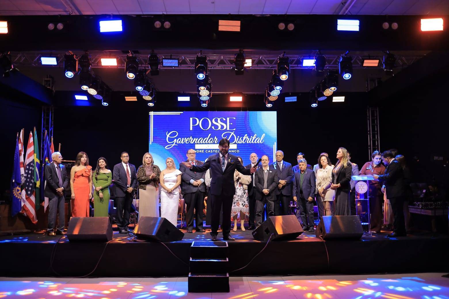 foto: evento de posse distrital