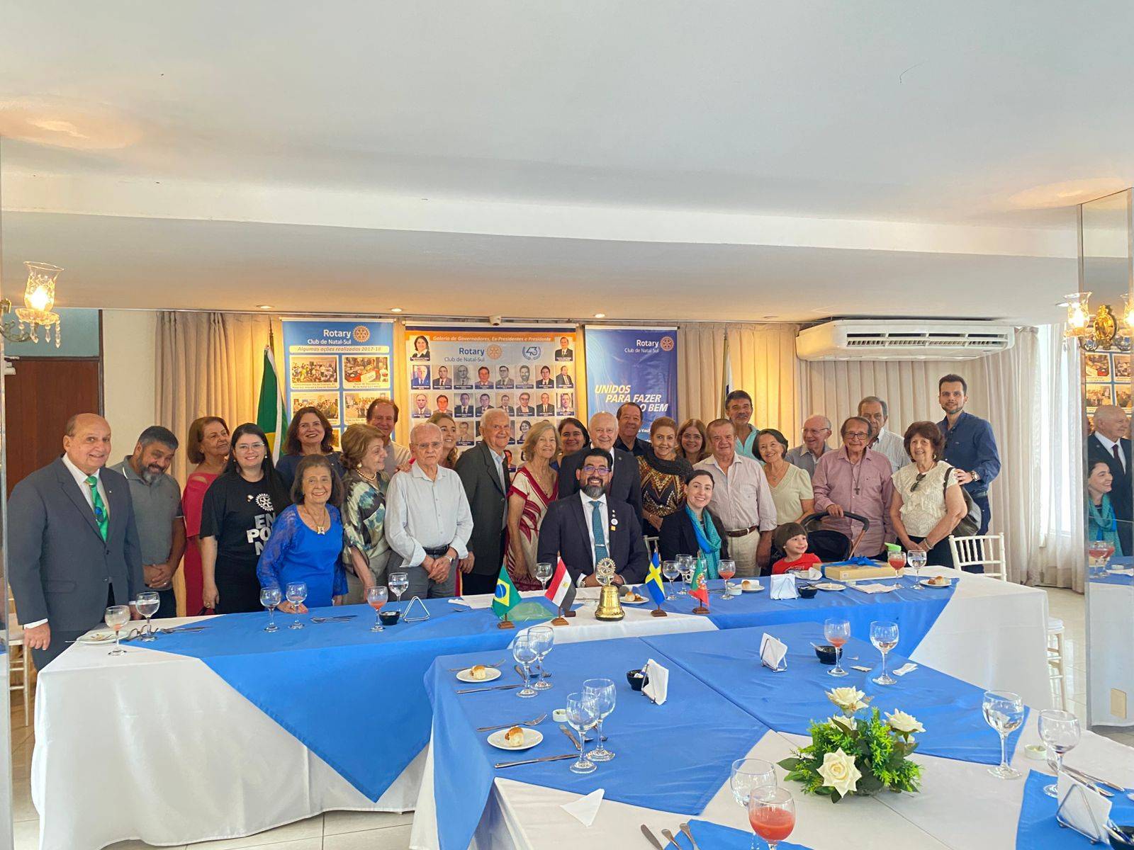 Fonte: Imagem/Mesa diretora da visita oficial