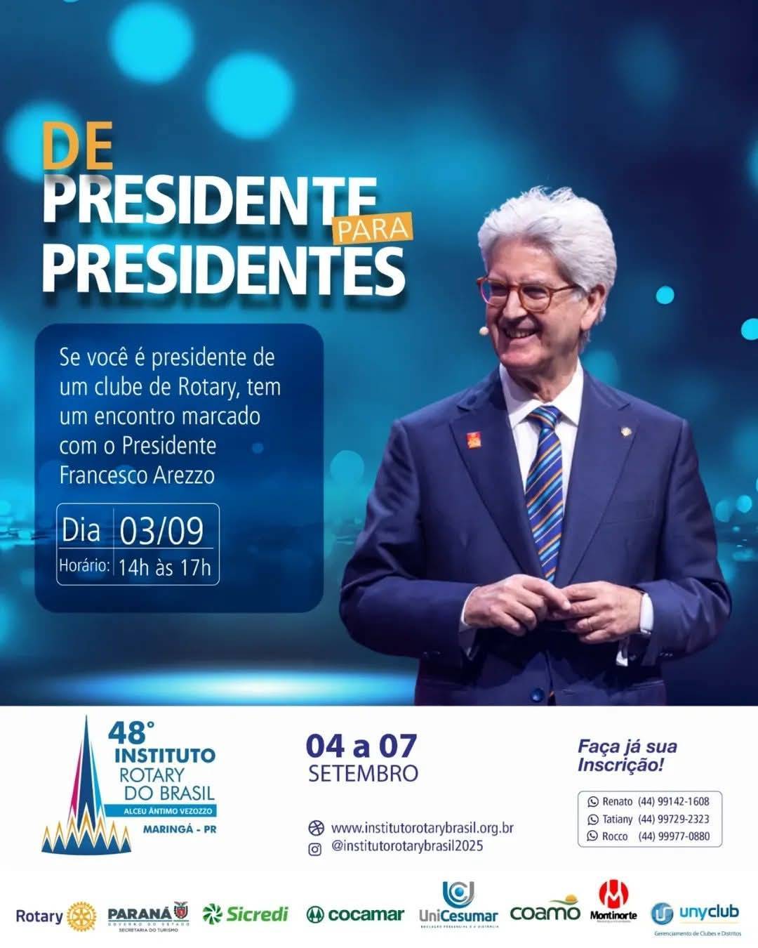 48º Instituto Rotary do Brasil – Maringá 2025