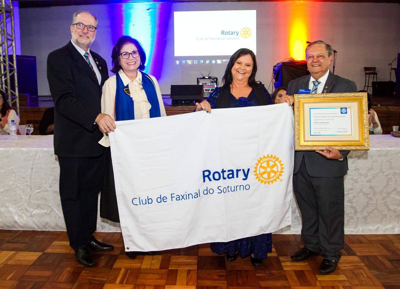 SOLENIDADE DE FUNDAÇÃO DO ROTARY CLUB DE FAXINAL DO SOTURNO