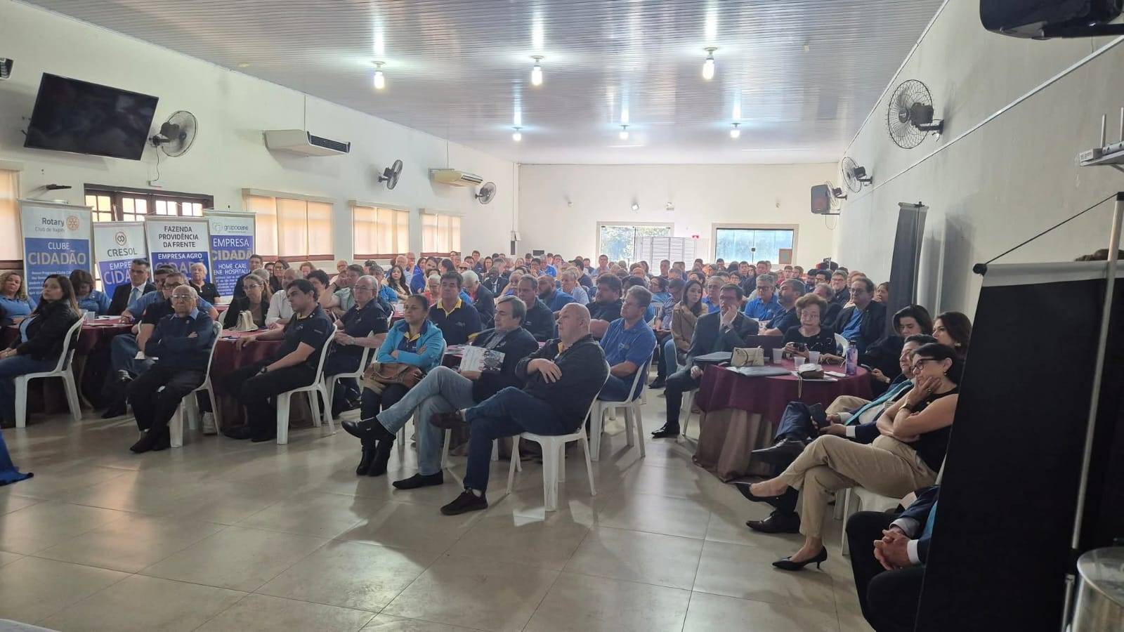 Monte Aprazível Sedia Seminário da Fundação Rotária e ABTRF com Presença de Representantes do Distrito 4480