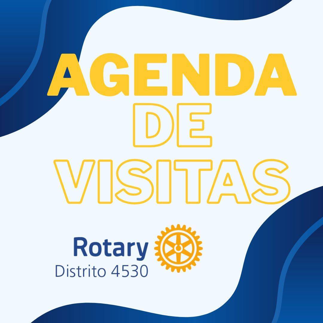 Agenda de visitas em setembro 2025