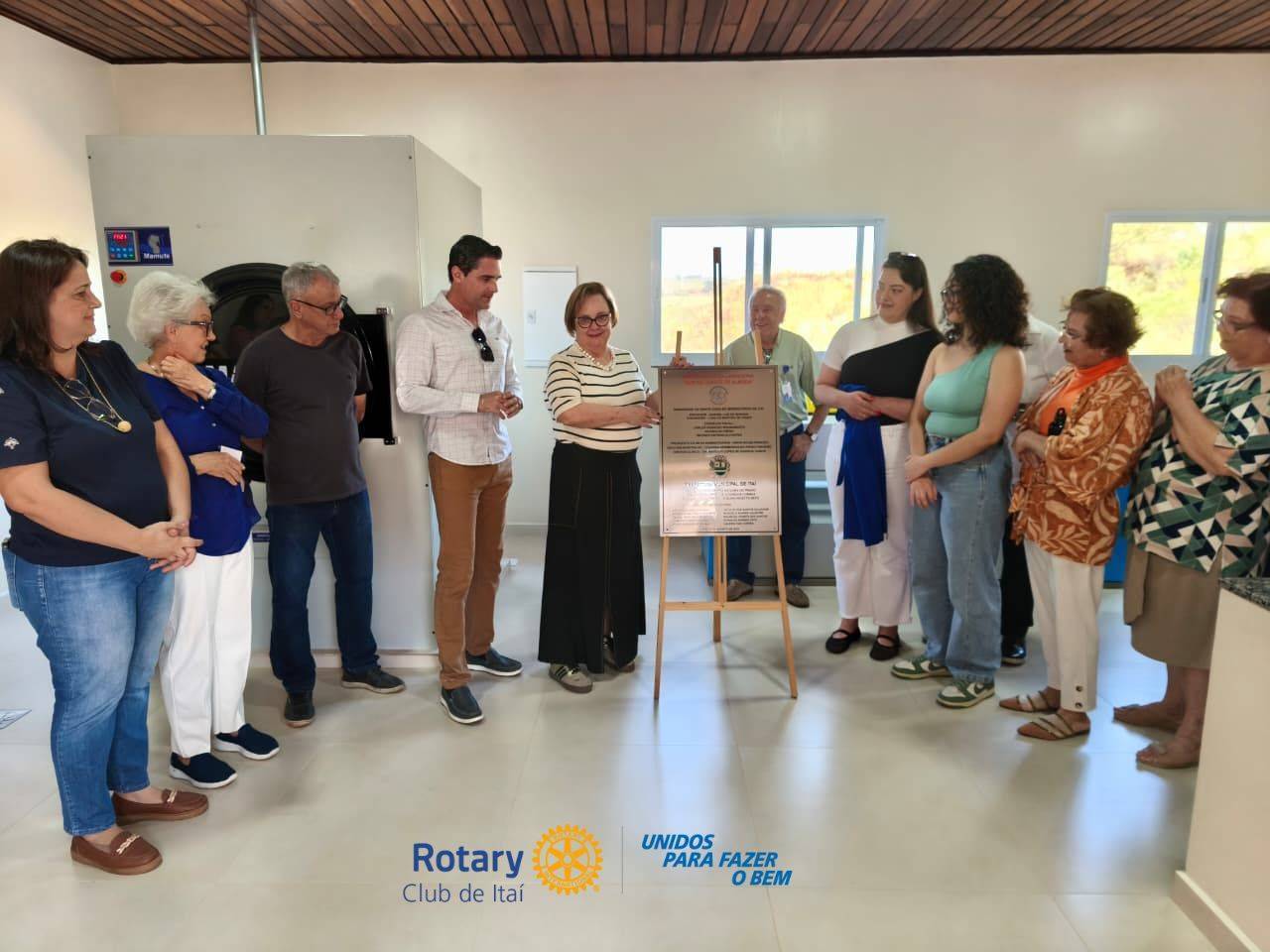 INAUGURAÇÃO DA LAVANDERIA  “BEATRIZ DUARTE DE ALMEIDA”