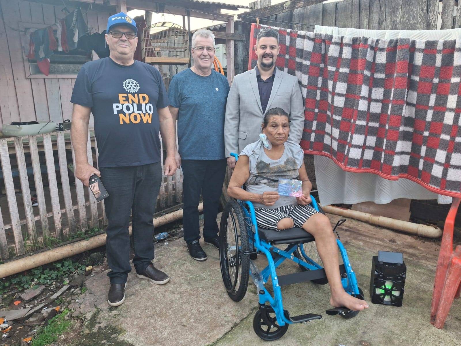 O presente da mobilidade à Rosabel Amaral da Silva