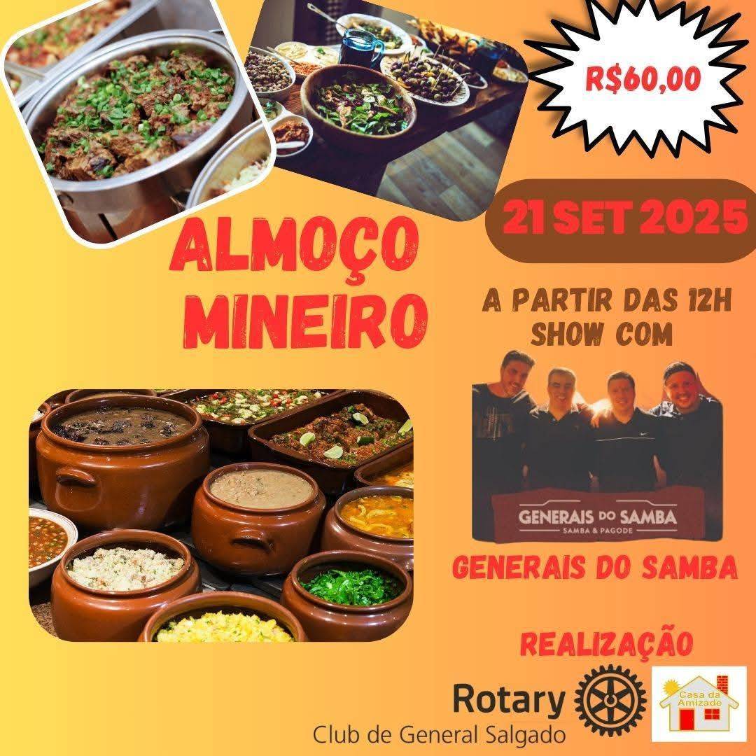 Almoço Mineiro do Rotary Club de General Salgado
