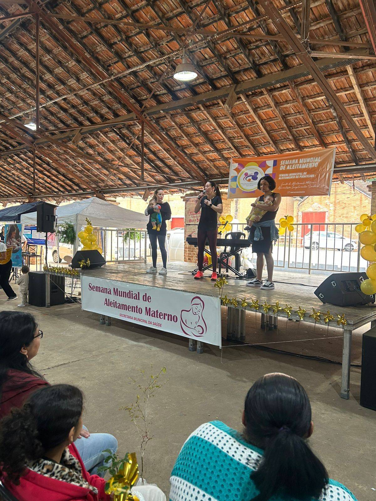 AGOSTO DOURADO - MÊS DA AMAMENTAÇÃO - PREFEITURA E ENTIDADES PARCEIRAS