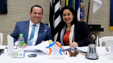 NOVO PRESIDENTE 2025/2026 ROTARY CLUB DE SALTO MOUTONNÉE EDUARDO DA SILVA FREITAS