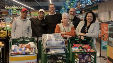 09/08/2025 Supermercado Pão de Açúcar destinados ao Lar Madre Teresa