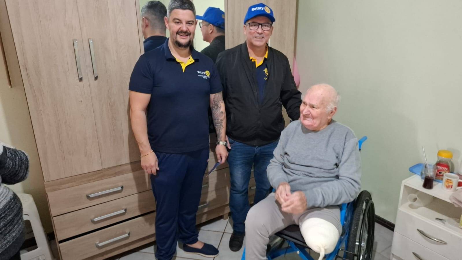 🌟💙 hoje o presente da mobilidade chegou ao nosso amigo Silvestre Dogonski 💙🌟