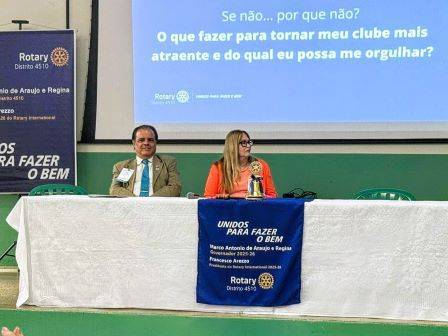O Seminário Distrital sobre o Desenvolvimento do Rotary aconteceu no Instituto Federal de Educação em Tupã