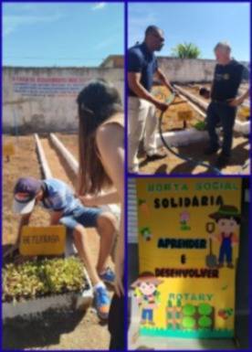 Rotary Club de formosa Itiquira - horta solidária