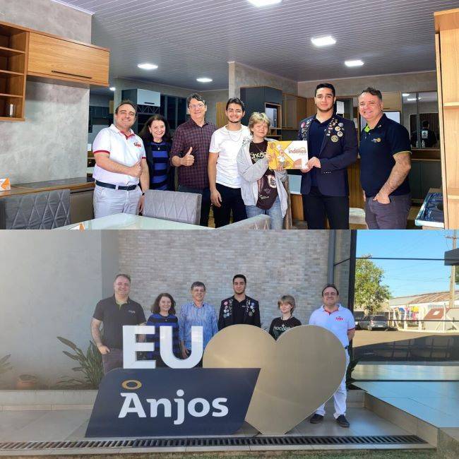 Rotary promove visita de intercambistas e apresenta indústrias de Capitão Leônidas Marques