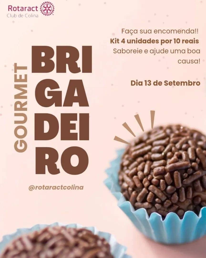 Rotaract Club de Colina retoma venda de brigadeiros gourmet para financiar projetos sociais