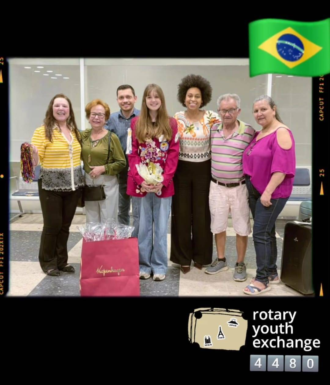Rotary Club de São José do Rio Preto recebe intercambista Kearnyn, do Canadá
