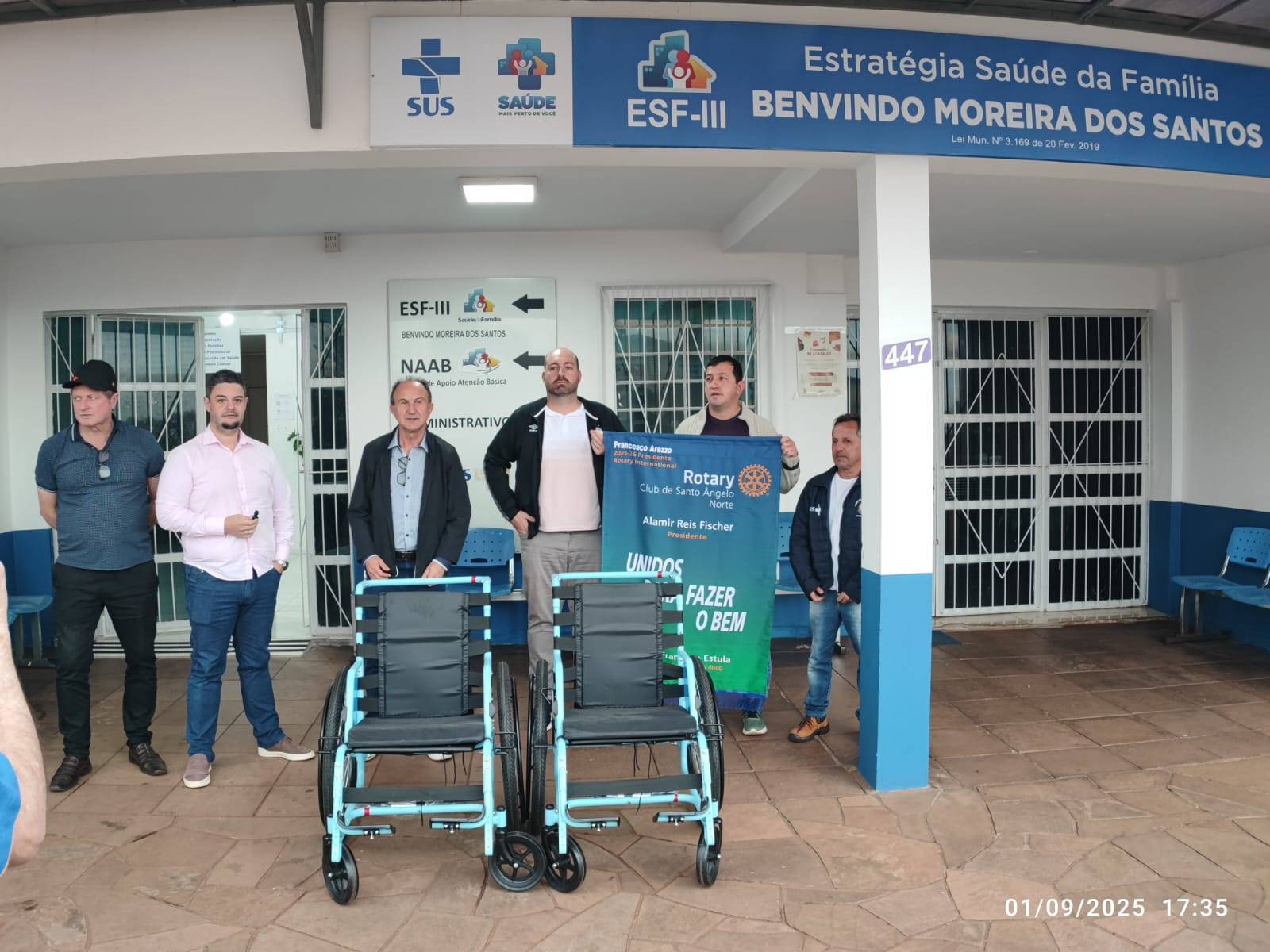🌍 Rotary em Ação por Mais Mobilidade! 🌍