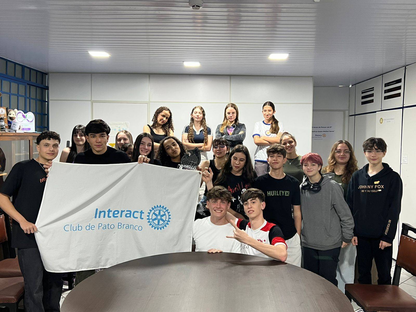 No dia 02 de setembro de 2025, aconteceu a sexta reunião ordinária do Interact Club de Pato Branco da gestão 2025/2026. Durante o encontro, foi realizado planejamento de futuros projetos e uma dinâmica para a integração do clube.
