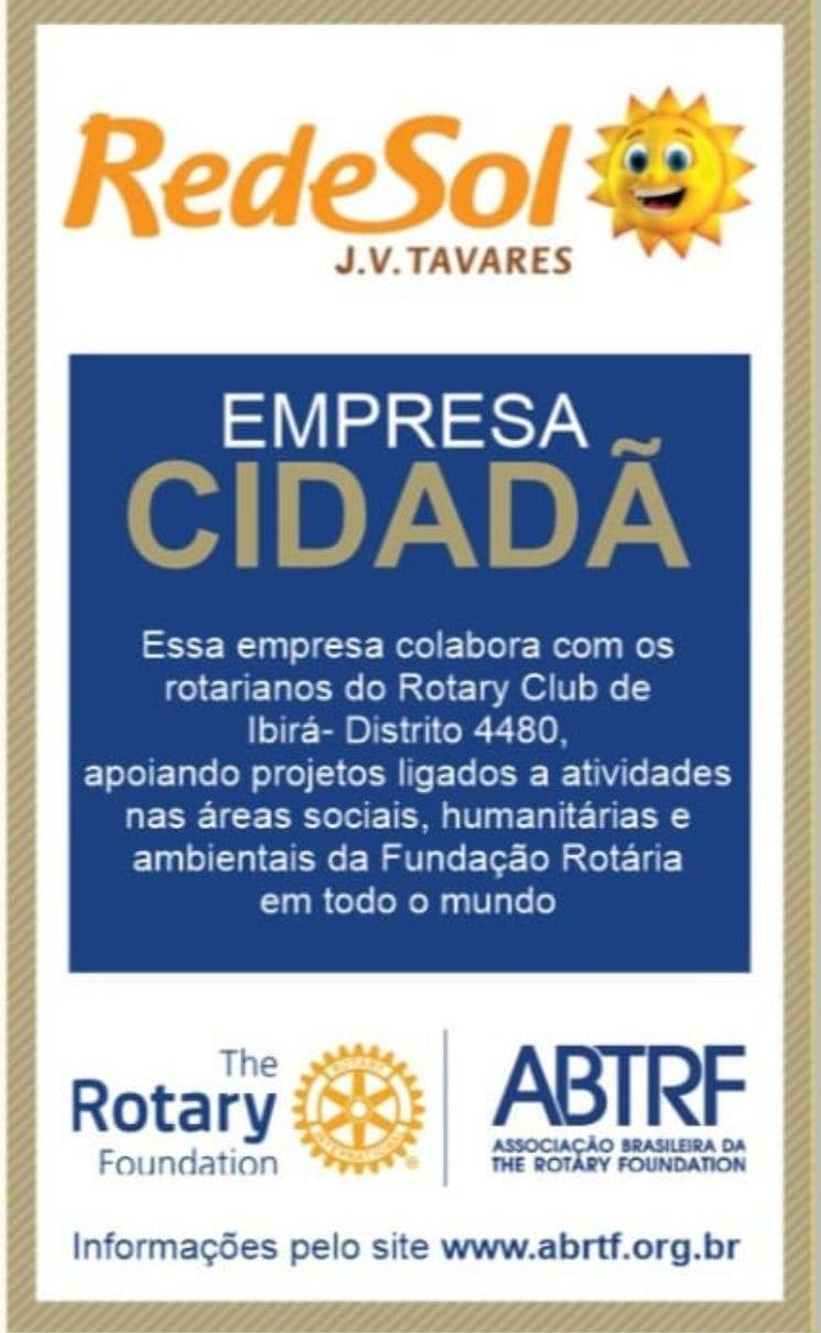 Rotary Club de Ibirá tem nova Empresa Cidadã