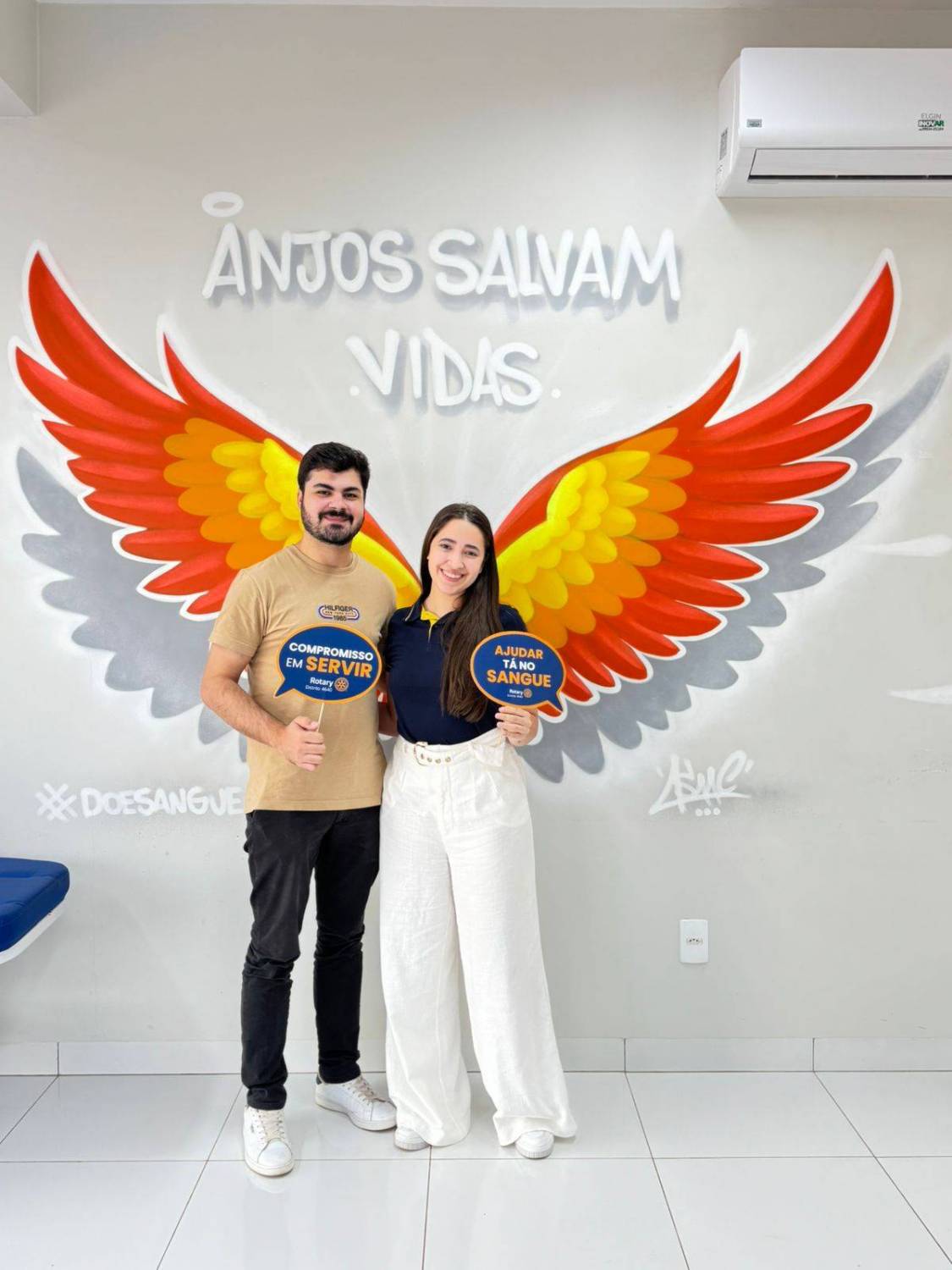 Campanha de Doação de Sangue.