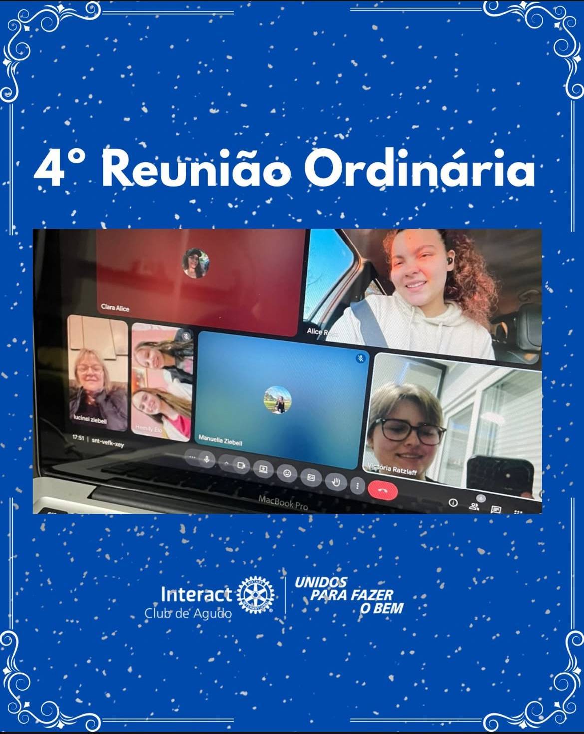 No dia 09 de agosto, o Interact Club de Agudo realizou sua 4ª reunião ordinária. Durante o encontro, foram discutidos assuntos como a organização da Pizza Solidária, a decisão de realizar o Sopão Solidário no mês de setembro e a compra de pins para os associados.  #paratodosverem : Este post possui legenda alternativa para promover a inclusão social, para acessar basta ativar as funções acessibilidade em seu celular.  #interactbrasil #distrito4660 #reuniãoordinária