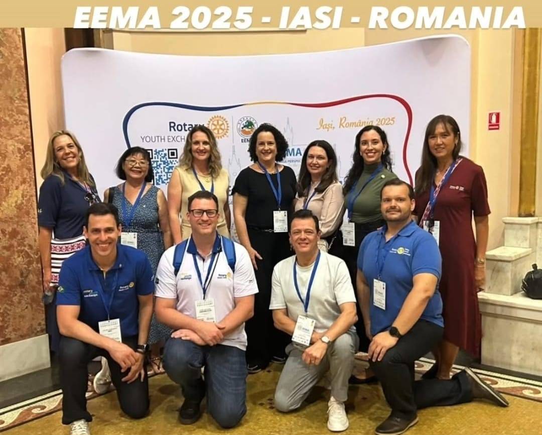 Rodrigo Mello está na Romênia participando de reunião global de intercâmbio.