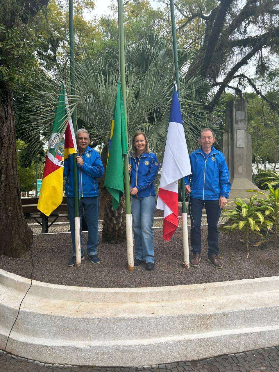 Companheiros RC Estrela presentes João, Simone e Sírio