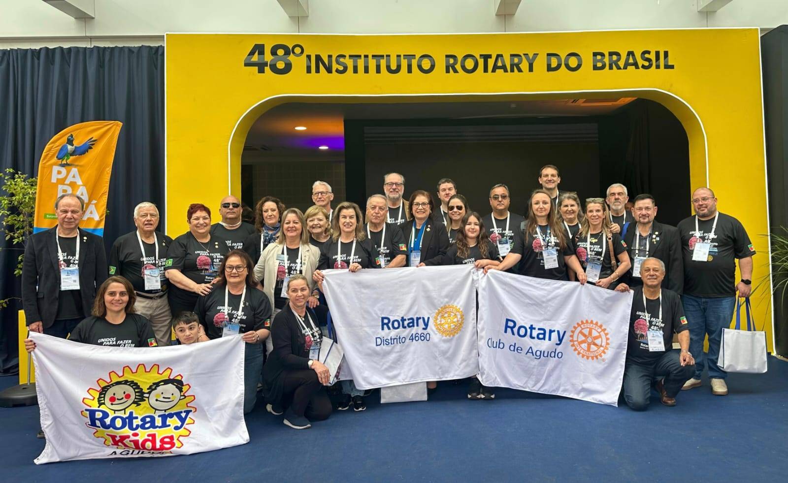 Club de Agudo com toda a delegação do Distrito 4660