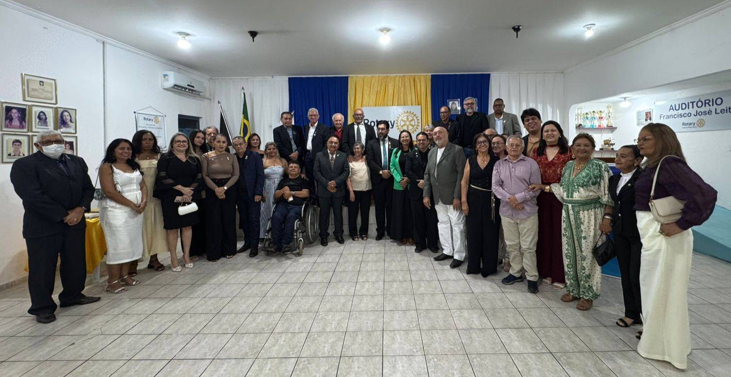 Visita Oficial do Governador do Distrito 4500 André Castelo Branco ao RC de Patos Norte