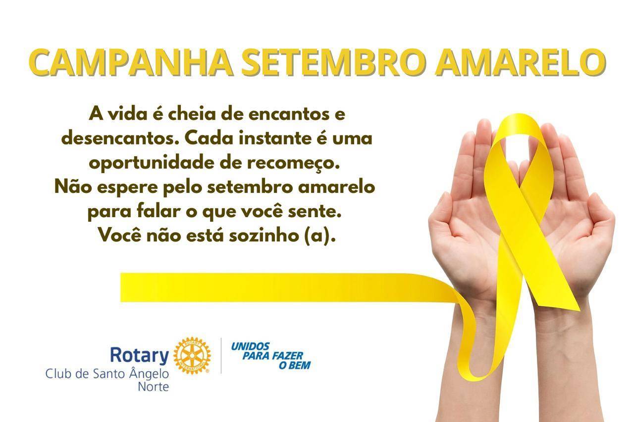 ✨SETEMBRO AMARELO✨