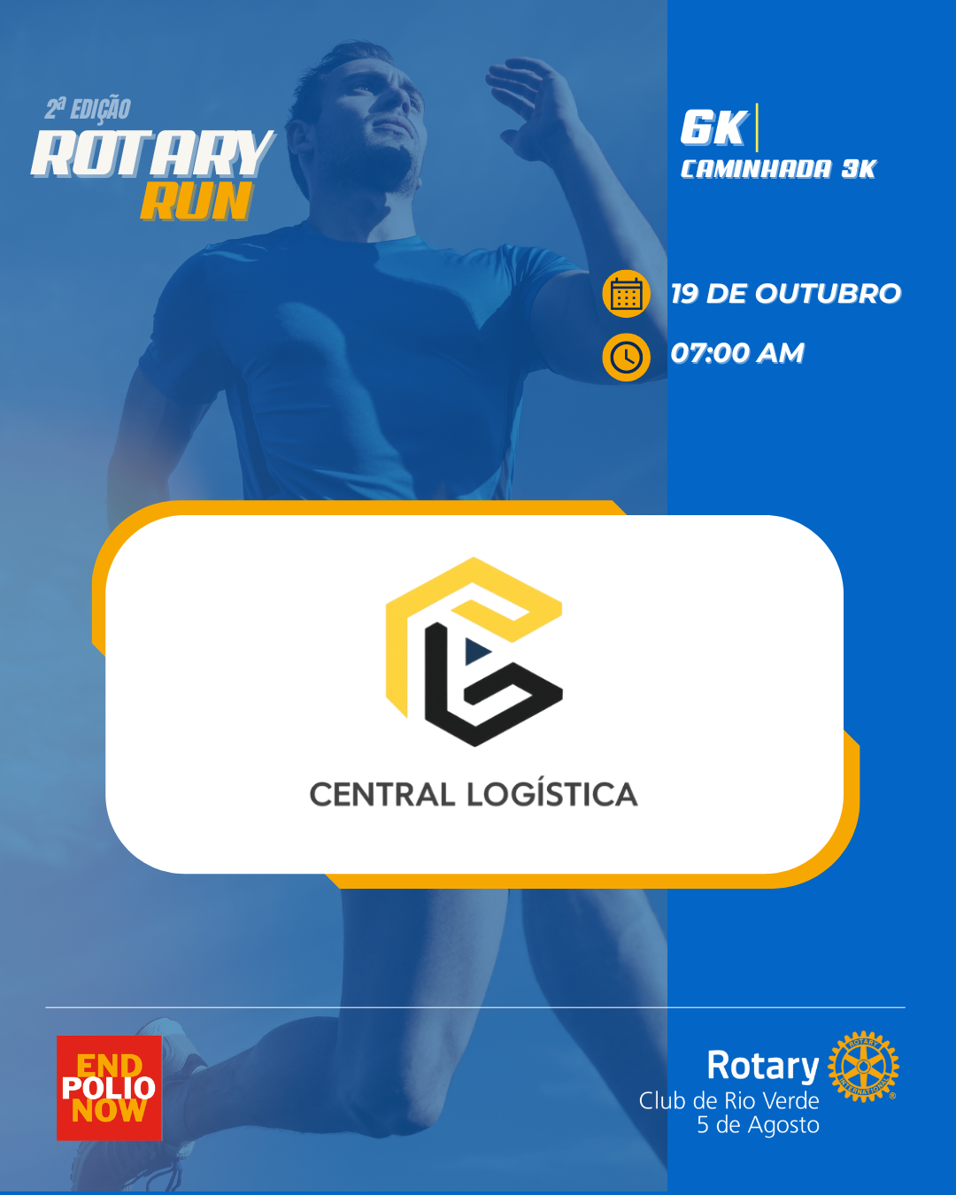 Patrocinador 2ª ROTARY RUN - Central Logística