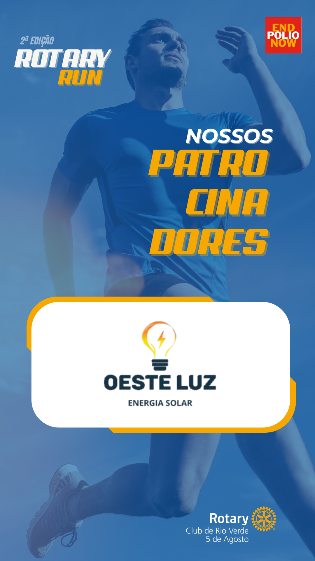 Patrocinador 2ª ROTARY RUN -Oeste Luz