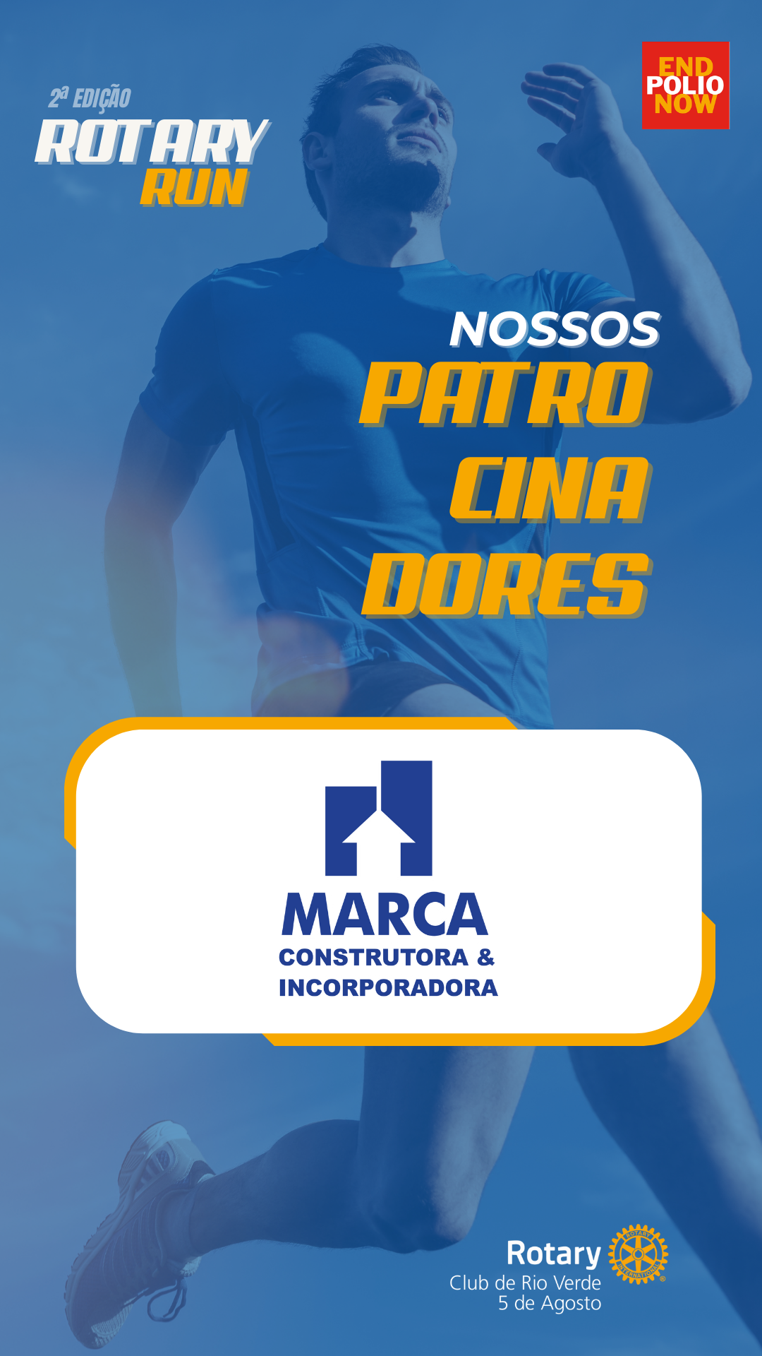 Patrocinador 2ª ROTARY RUN - Marca Construtora