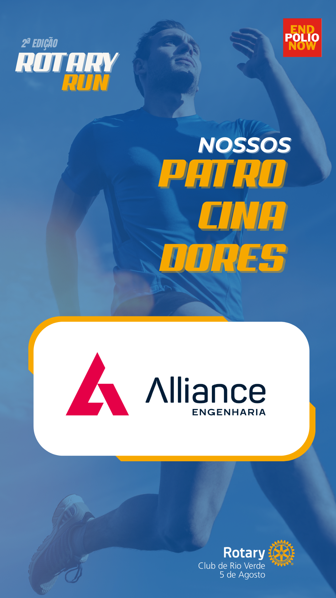 Patrocinador 2ª ROTARY RUN - Alliance Engenharia
