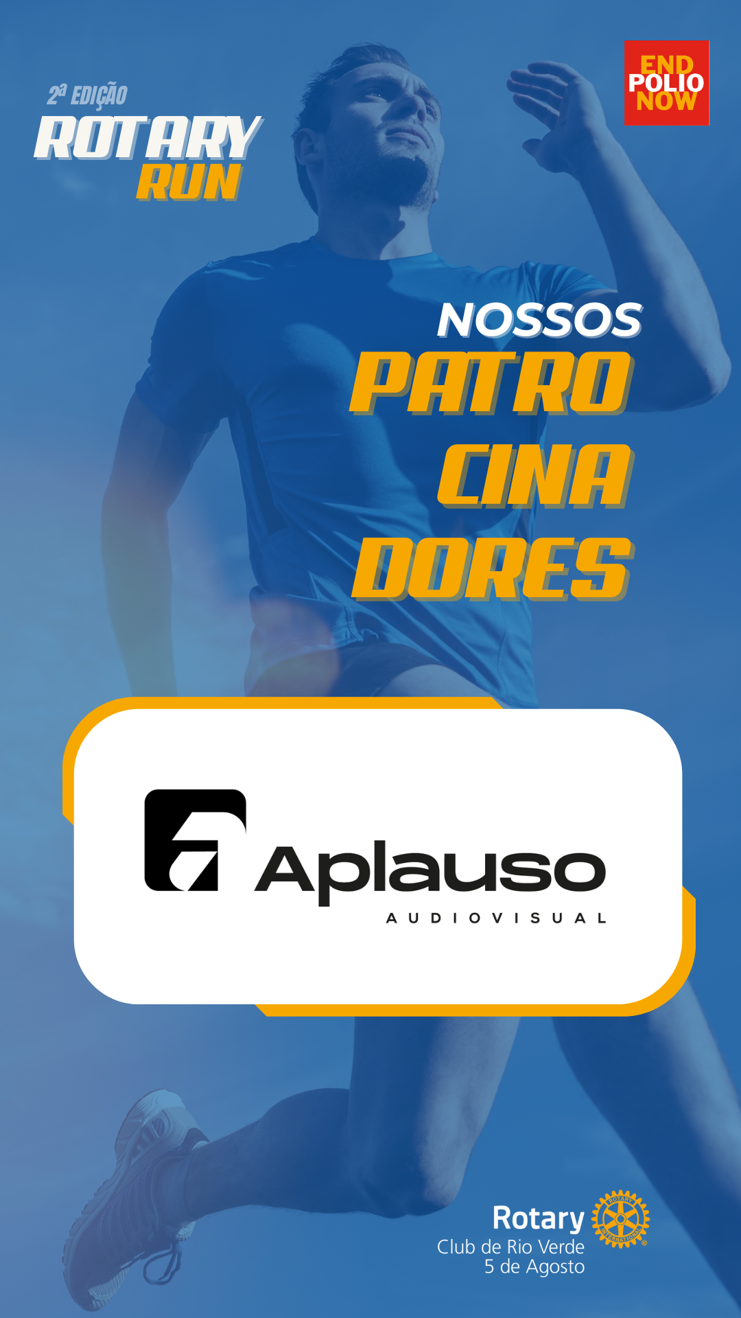Patrocinador 2ª ROTARY RUN - Aplauso