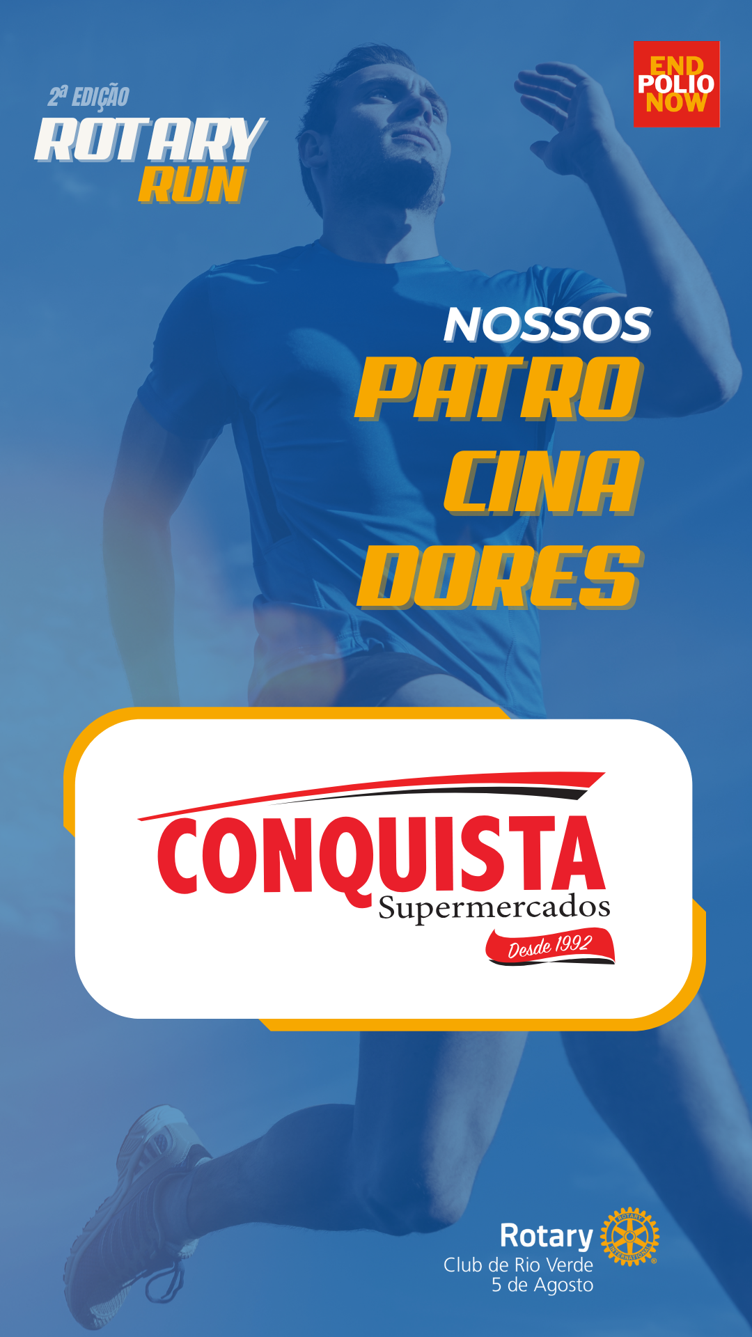 Patrocinador 2ª ROTARY RUN - Conquista