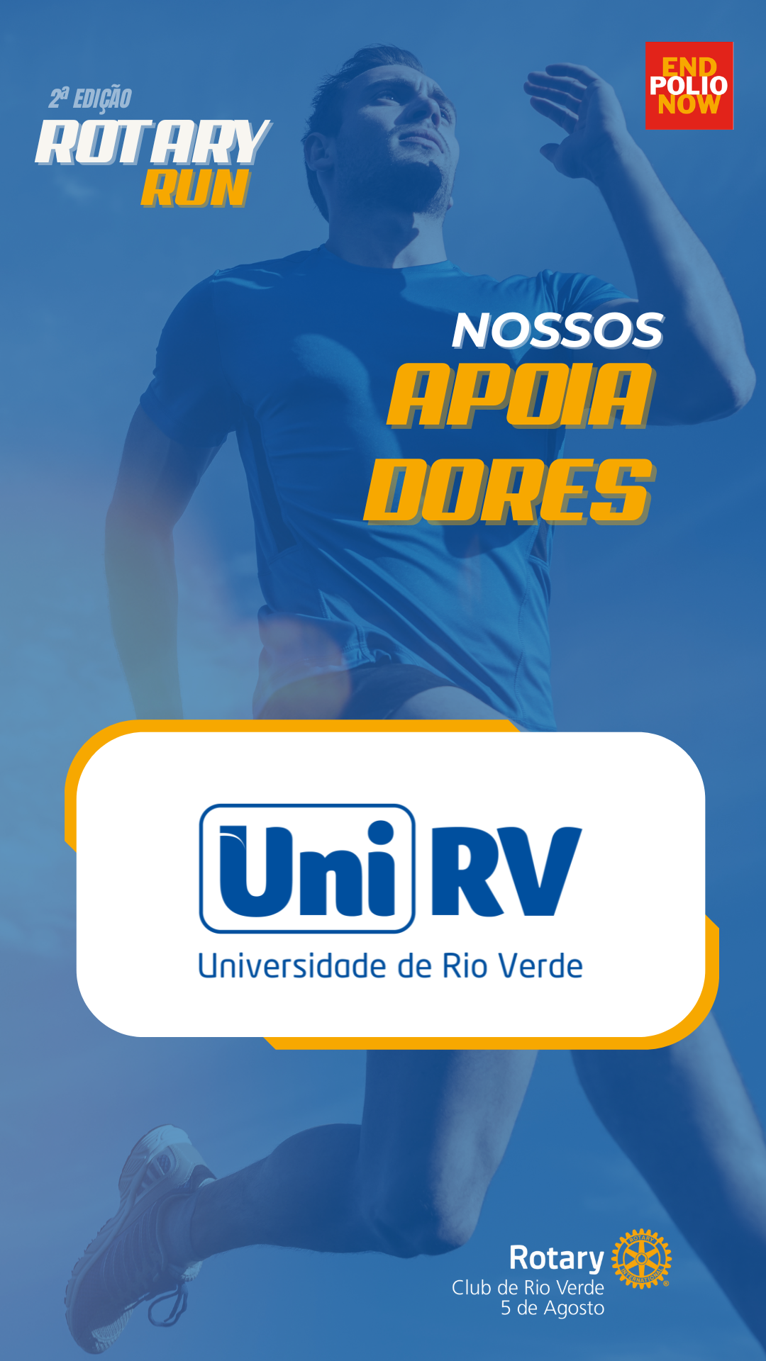 Apoiadores 2ª ROTARY RUN - Unirv