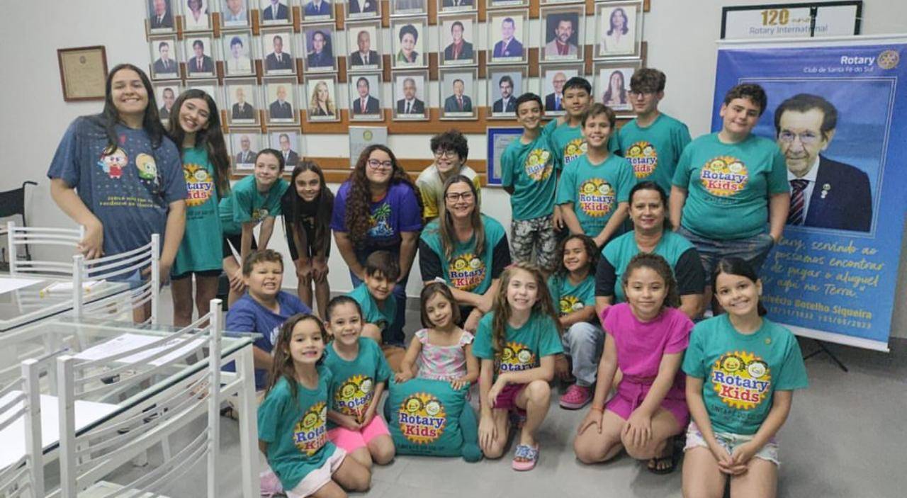 Rotary Kids de Santa Fé do Sul Realiza sua 5° Reuniao Ordinaria